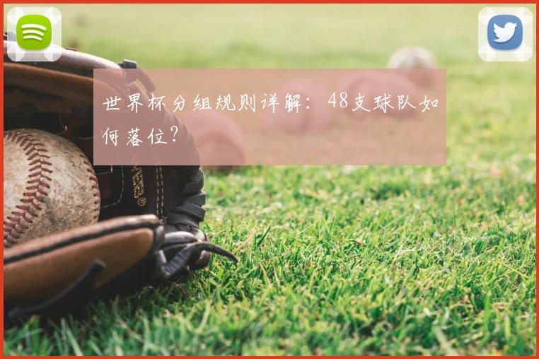 世界杯分组规则详解：48支球队如何落位？